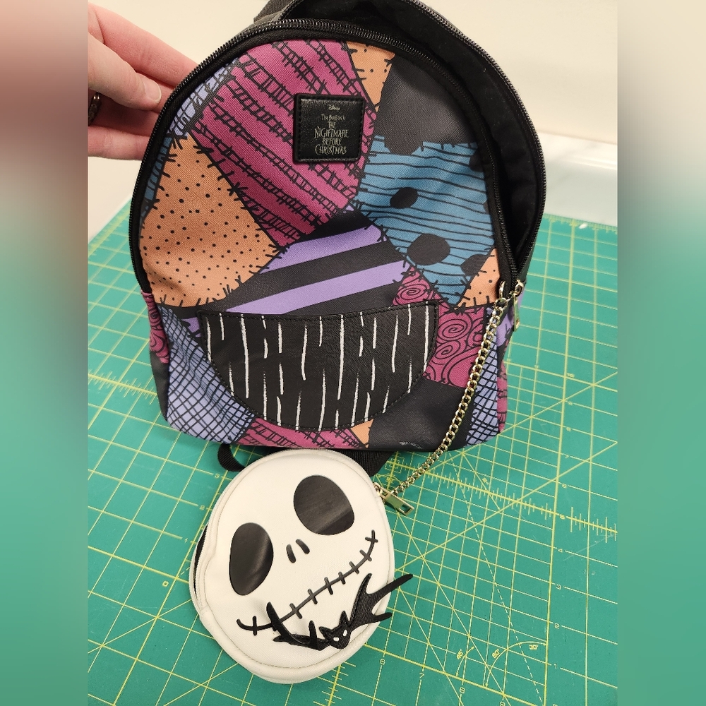Disney The Nightmare Before Christmas womens graphic mini backpack